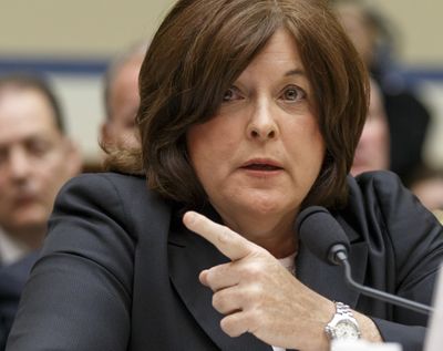 Secret Service Director Julia Pierson testifies on Capitol Hill in Washington on Tuesday about the White House security breach. (Associated Press)