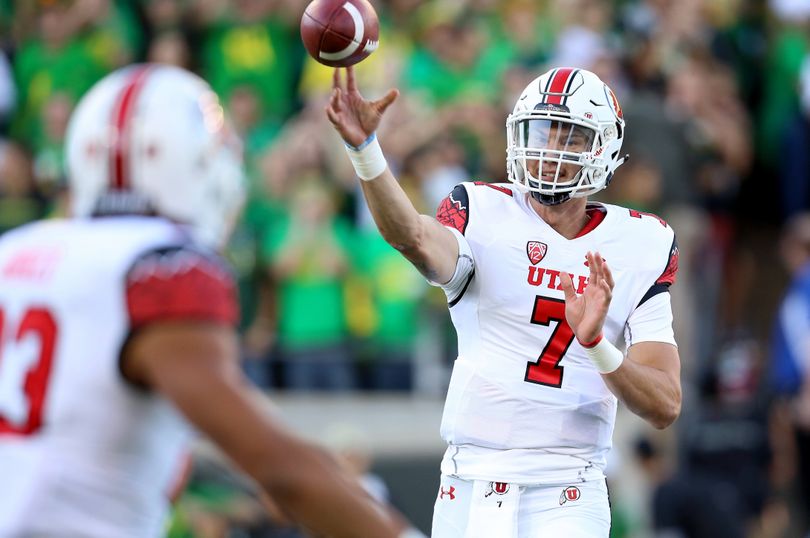 Utah quarterback Travis Wilson passed and ran the Utes to 62 points on Saturday, the most for an opponent against the Ducks in Eugene. (Associated Press)