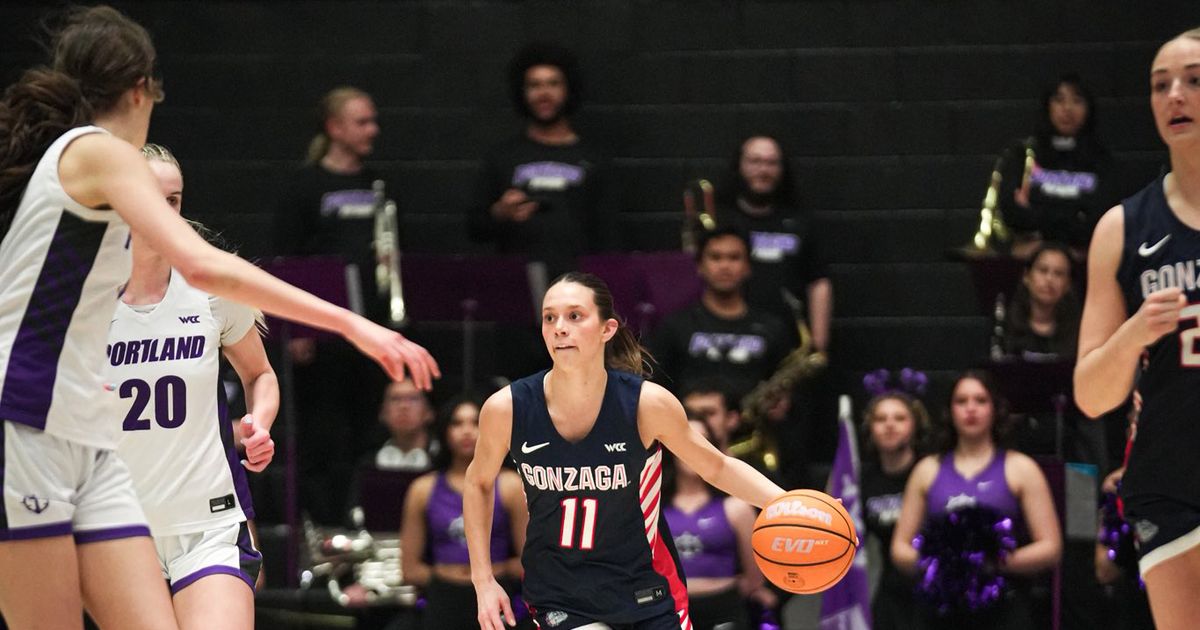 Gonzaga women denied share of WCC title after overtime loss to Portland 92-91
