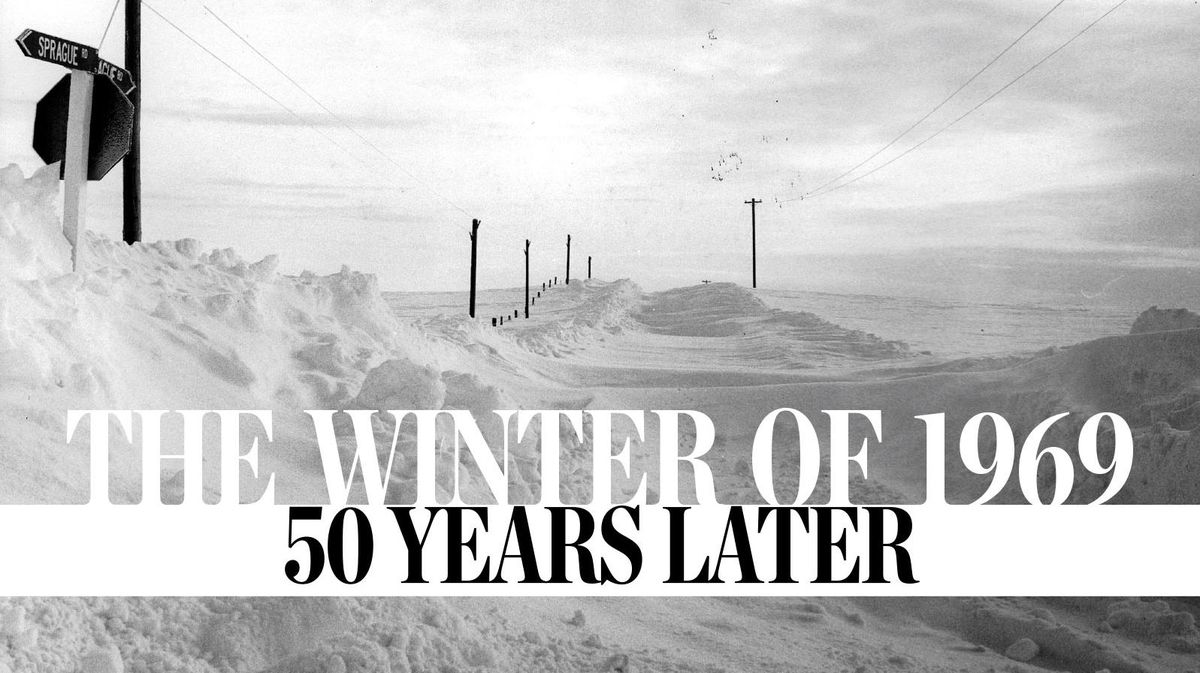 Think the snow and cold were bad this winter? In 1969, Spokane saw 3 1/