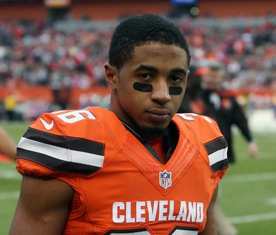 Cleveland Browns suspended cornerback K'Waun Williams for two weeks and fined him for multiple violations of team rules. (Ron Schwane / Associated Press)