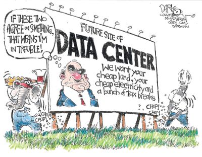 John Darkow cartoon  (John Darkow )