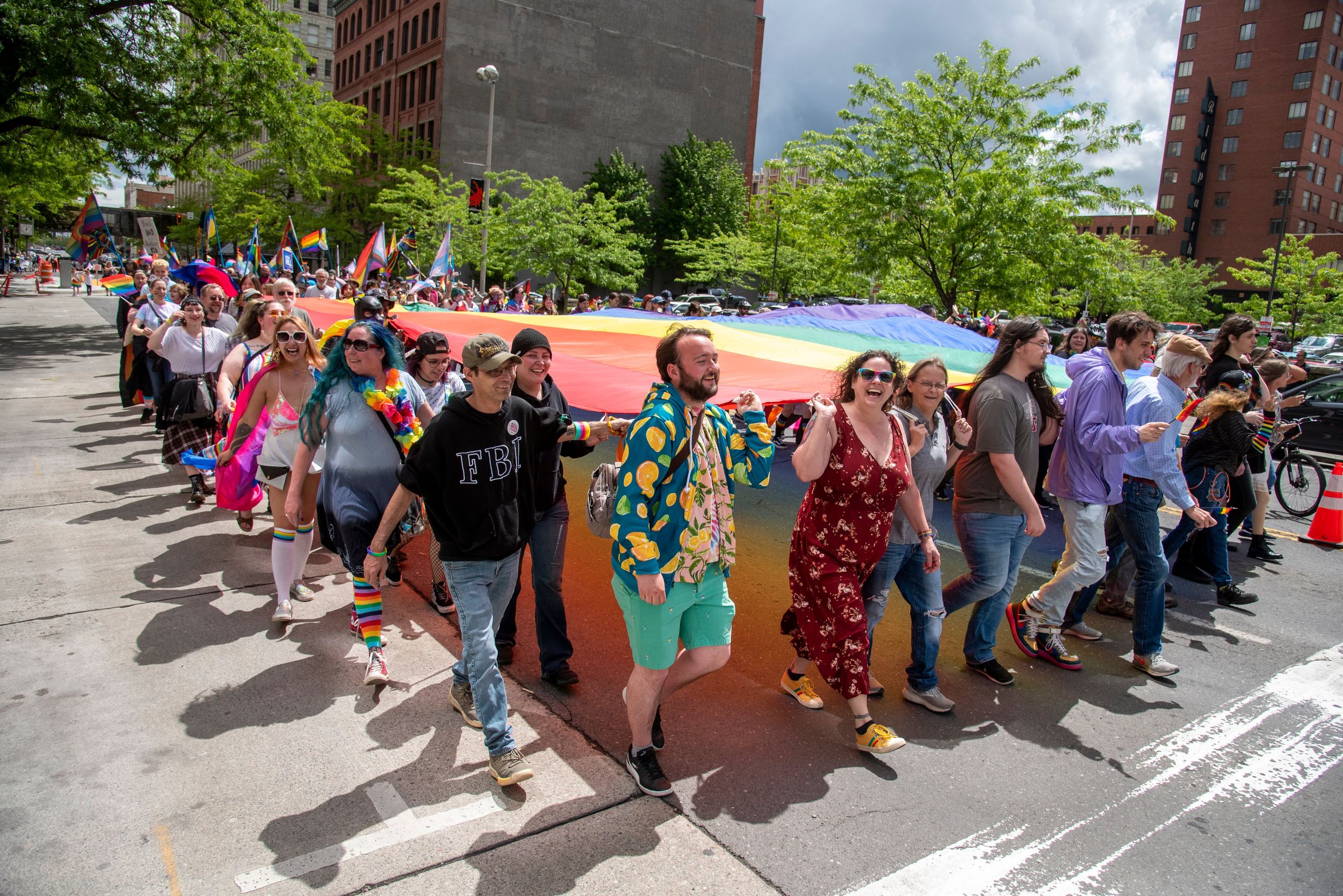 Rainbows without the rain Spokane Pride returns to the streets in 2022