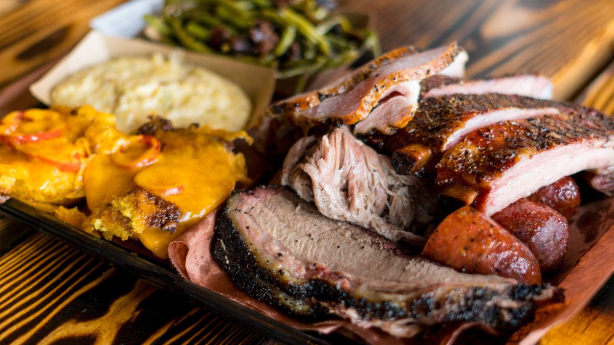 Evie Mae’s Pit Barbecue is well-known throughout West Texas for its flavor-packed brisket, barbecue and sausage flavored with green chile and frequently sells out before mid-afternoon. (Evie Mae’s Pit Barbecue / TNS)