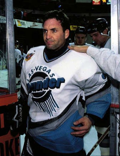 
Former Buffalo Sabres goalie Clint Malarchuk suffered an injury similar to that of Richard Zednik in 1989. The Sporting News
 (The Sporting News / The Spokesman-Review)