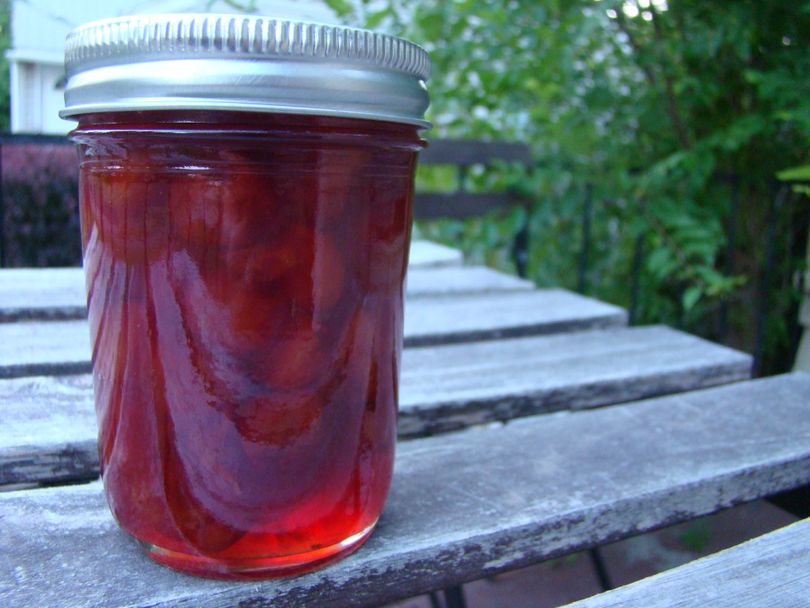 Sour Cherry Jam: a yearly staple. (Maggie Bullock)