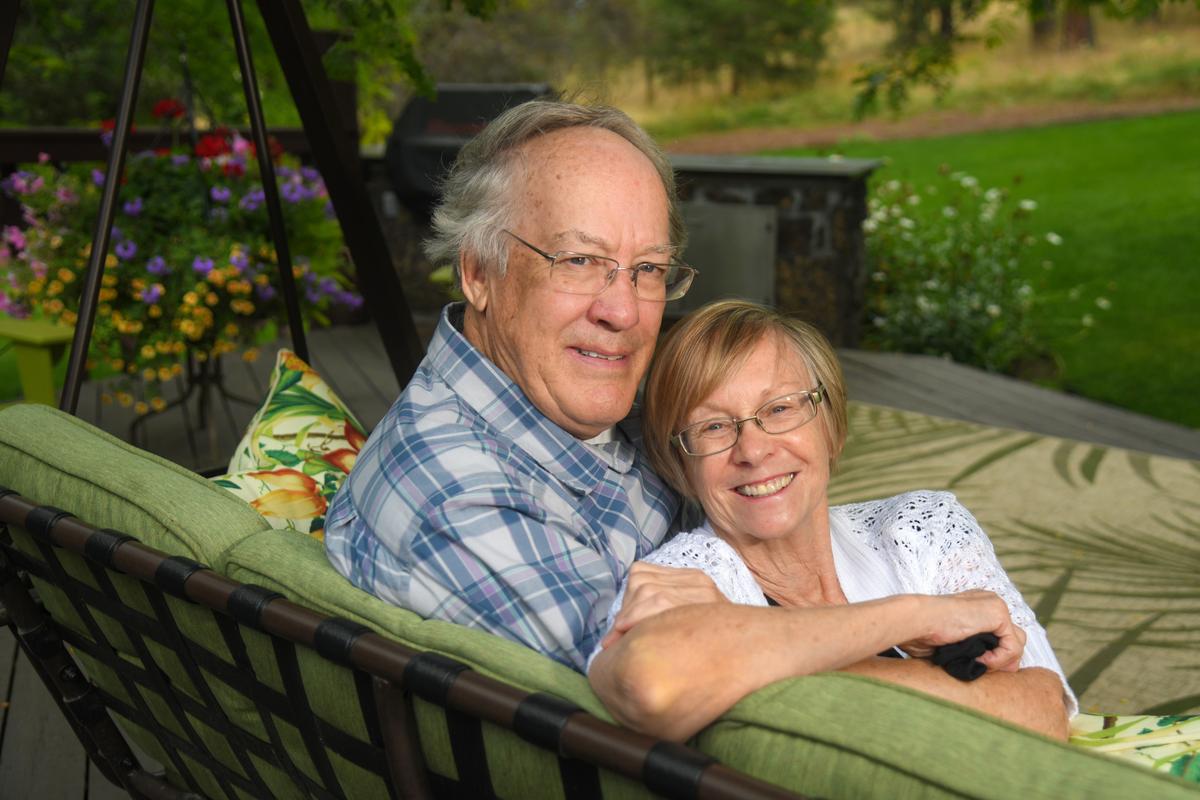 Doug and Karen Pottratz met 50 years ago at Central Valley High. Karen first spotted Doug in English class. A tall basketball player for the CV Bears, Doug was hard to miss.  (DAN PELLE/THE SPOKESMAN-REVIEW)