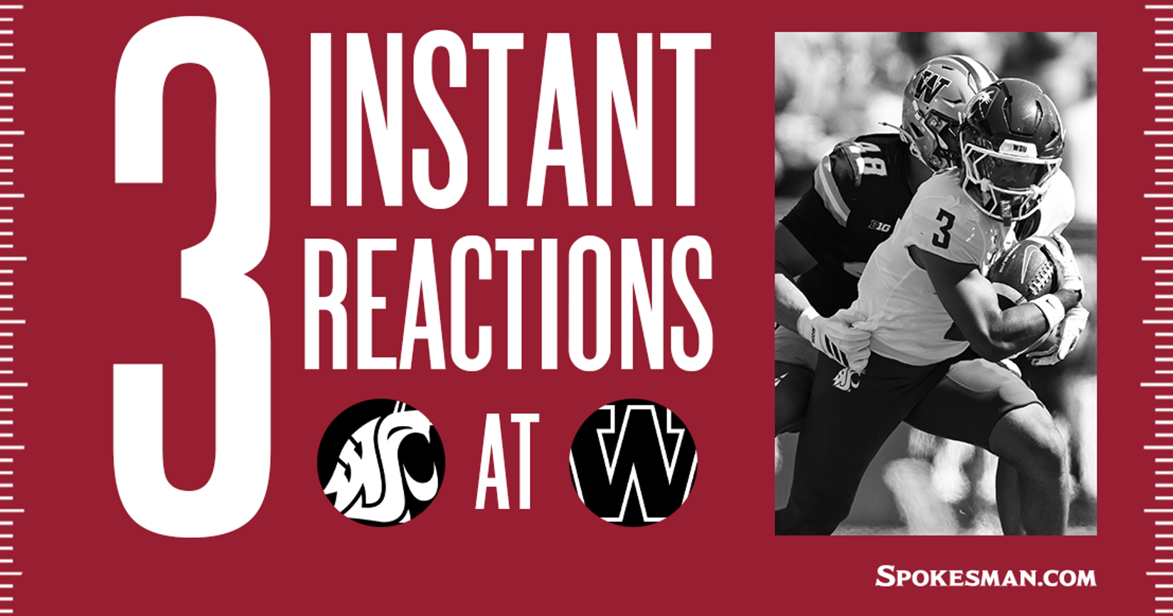 Washington State offense stumbles while defense impresses in Week 1 Apple Cup loss | Instant reactions