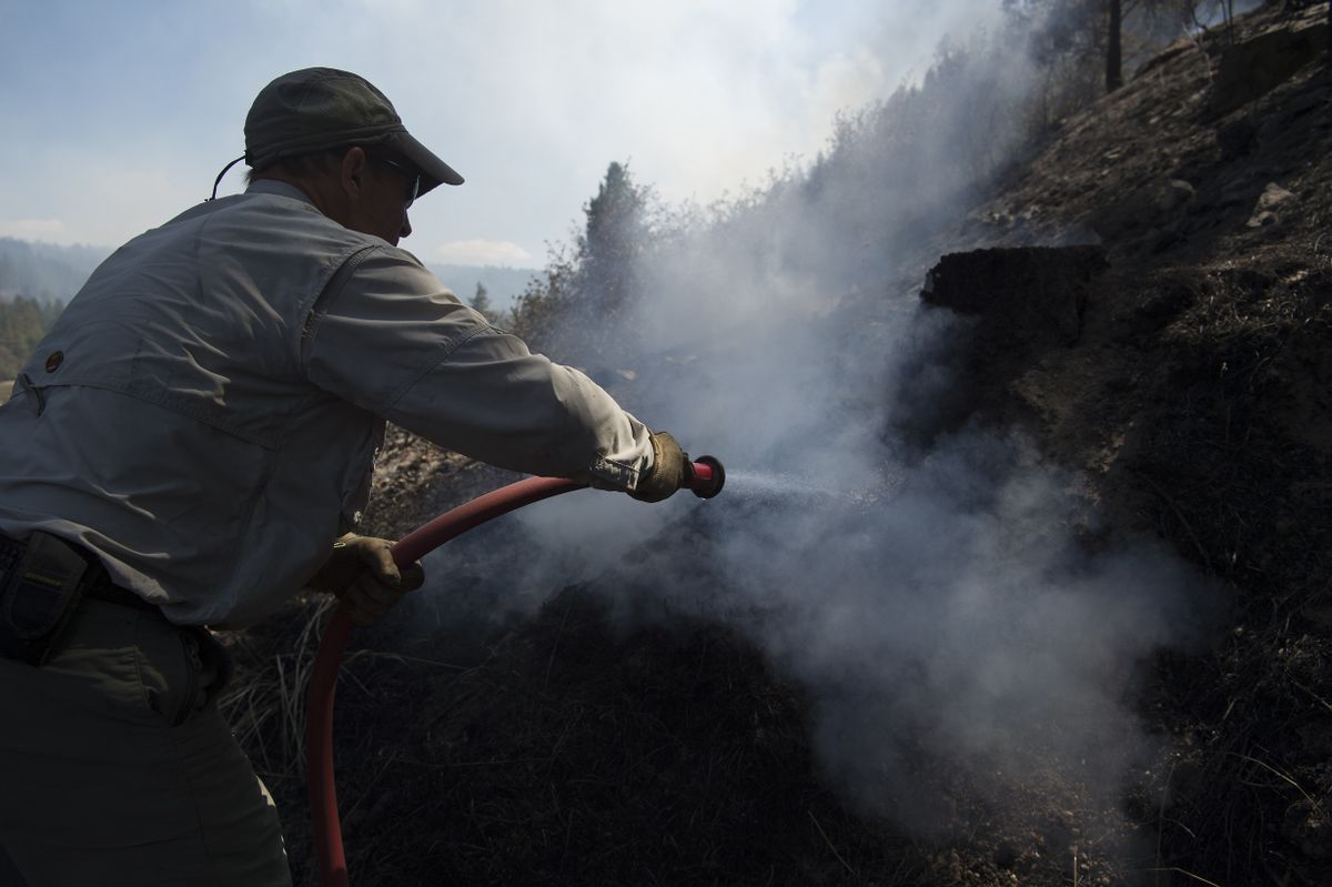 Spokane area wildfires Aug. 22, 2016 The SpokesmanReview