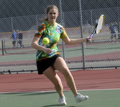 University High School senior Lauren Archibald was part of the No. 1 doubles team that won the district championship and advanced to regionals last year. U-Hi shared the GSL girls tennis title last year and returns several key players. (J. Bart Rayniak)