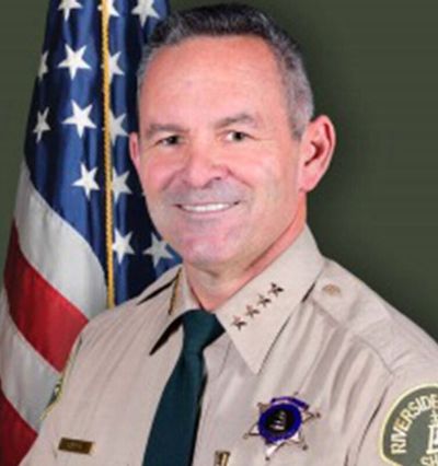 Riverside County Sheriff Chad Bianco, who is a leading Republican candidate for governor, has seized more than 650,000 ballots from last November’s election and is investigating whether they were fraudulently counted. (Riverside Sheriff Department/TNS)  (Riverside Sheriff Department/Riverside Sheriff Department/TNS)