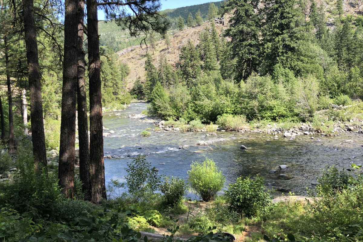 Views from Icicle River RV Park in Leavenworth are outstanding. (Leslie Kelly)