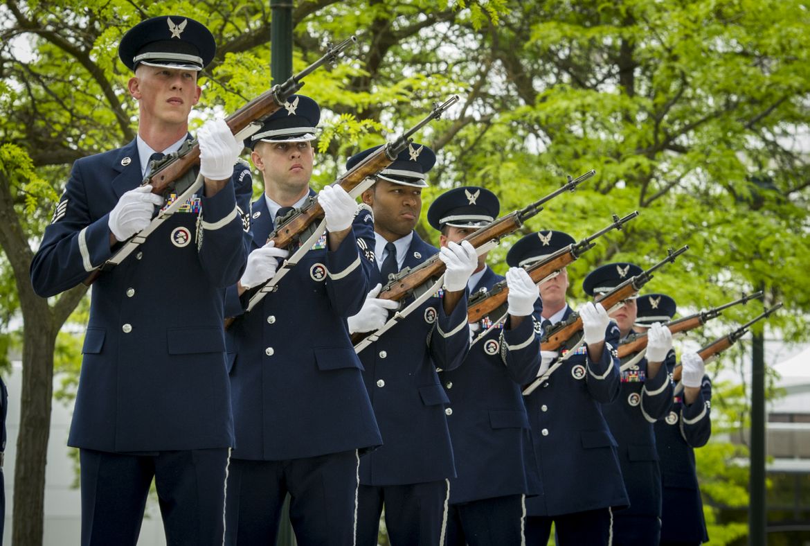 Memorial for fallen airmen - A picture story at The Spokesman-Review