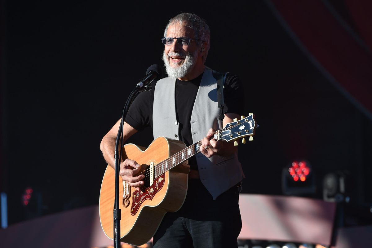 Musician Yusuf/Cat Stevens, photographed in 2016, has released a new album, “The Laughing Apple.” (Evan Agostini / Invision/AP)