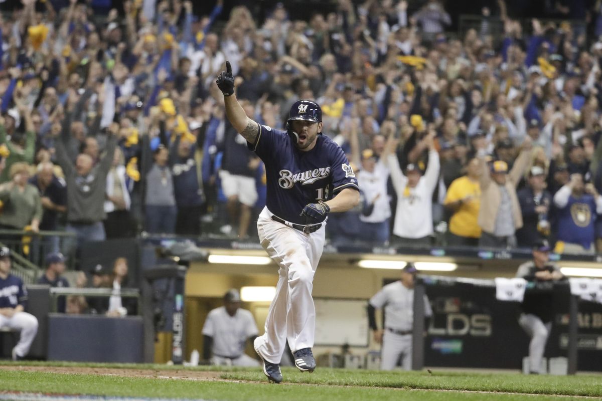 Swing shift: Brewers' Mike Moustakas has found success hitting to