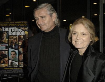 Gloria Steinem was 66 when she married David Bale, who died in 2003. (Associated Press)