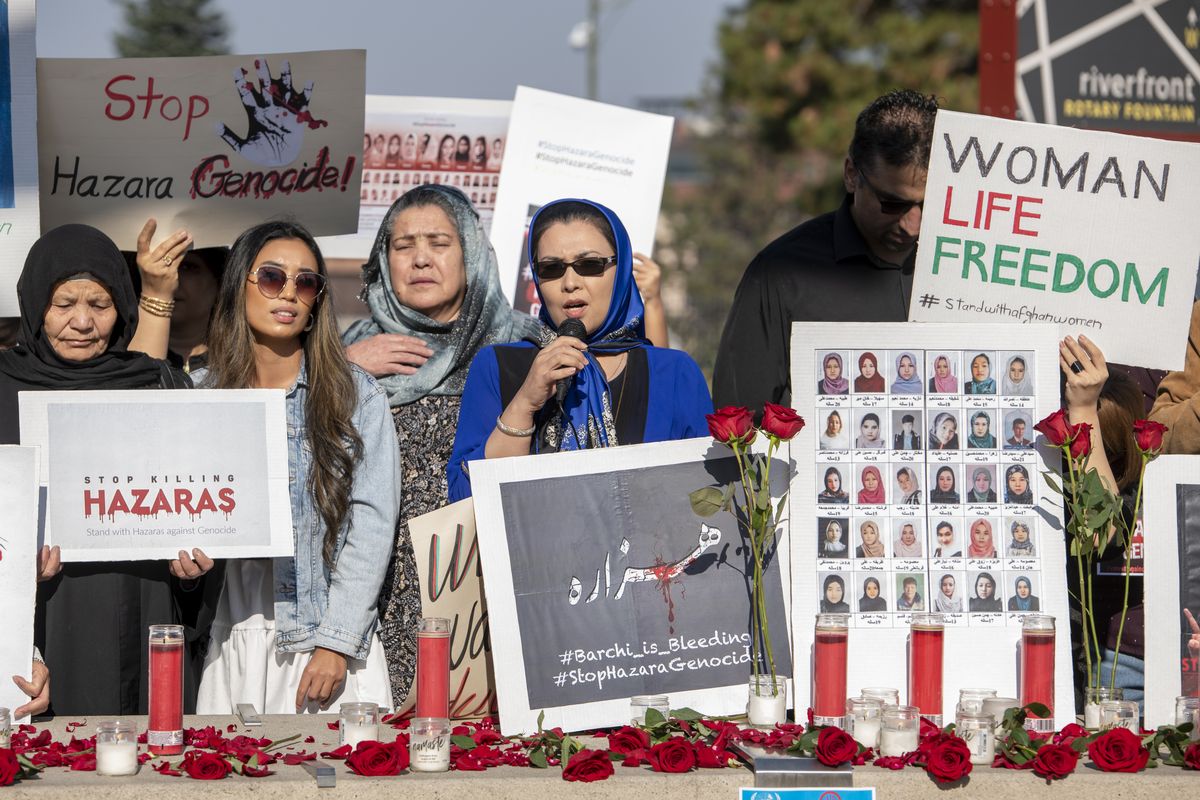 Stop The Killing Of Women Afghanistan Refugees March In Spokane Stop The Killing Of Women Afghanistan Refugees March In Spokane