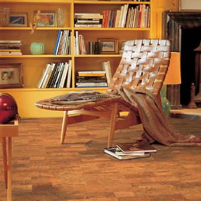 Cork floors can add variety to a room or complement a room's existing colors and textures, all the while surprising walkers with its flexibility, softness and durability. (Amorim Flooring North America)
