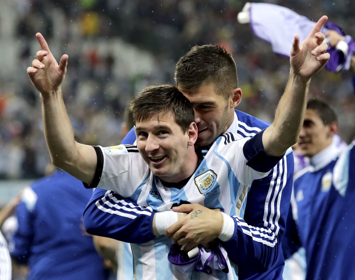 Argentina is pinning its hopes on Lionel Messi, who has four goals in this World Cup. (Associated Press)