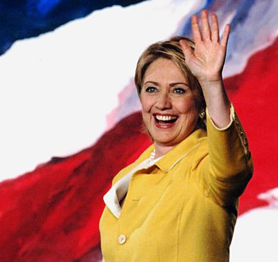 Former first lady or Secretary of State?...Definitely both.