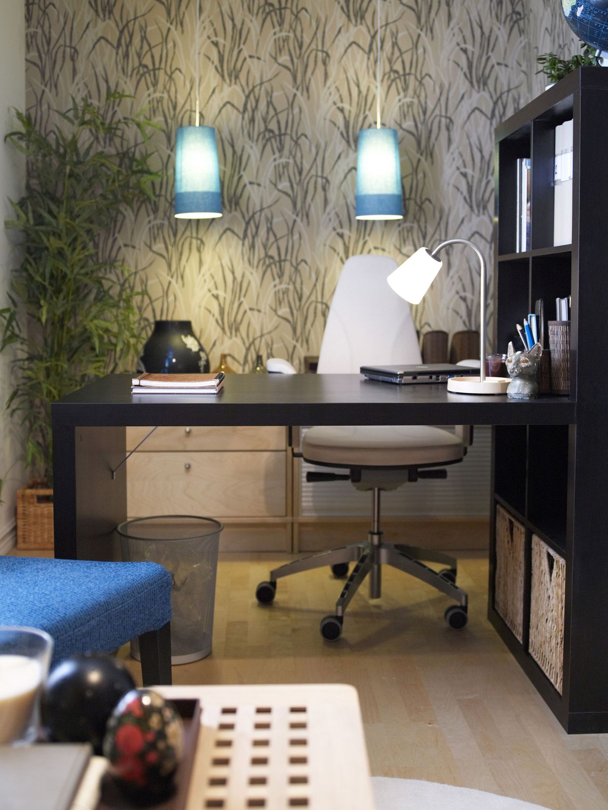 Making the most of space is key to any home office design idea. IKEA (IKEA / The Spokesman-Review)