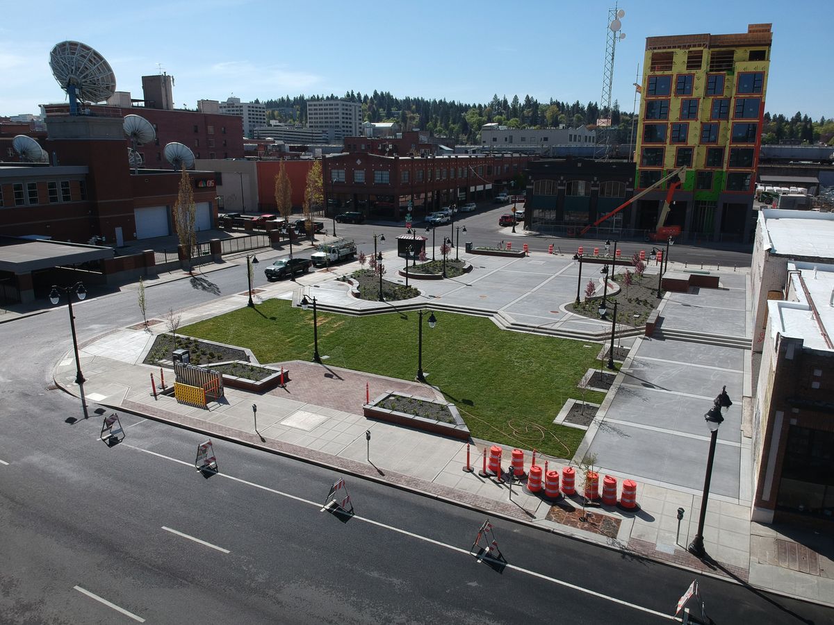 Downtown Spokane dog park May 3, 2019 The SpokesmanReview