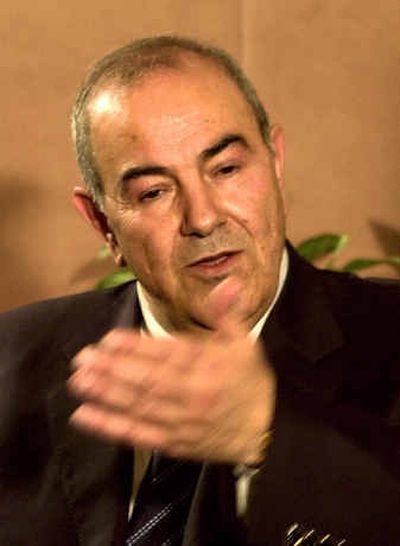 
Iyad Allawi
 (The Spokesman-Review)