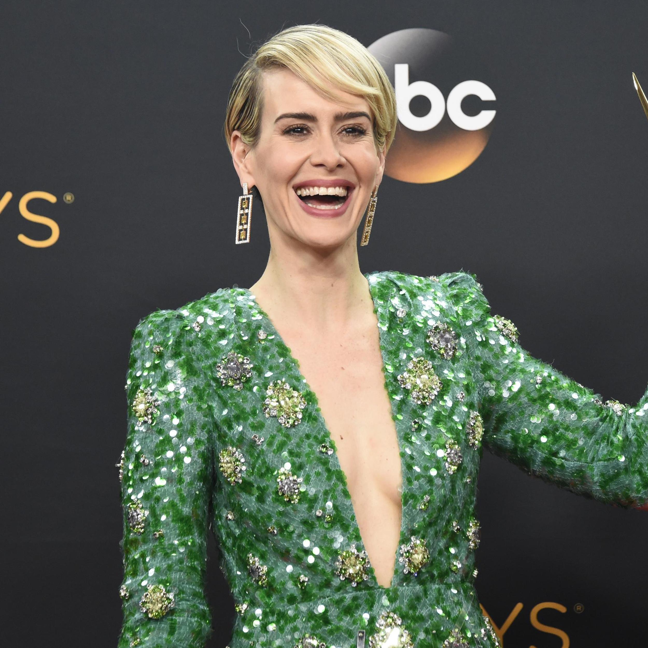 sarah paulson green prada dress Celebrity Focus: How Hollywood's top stylist got out of sweats Assembly:Fully Assembled