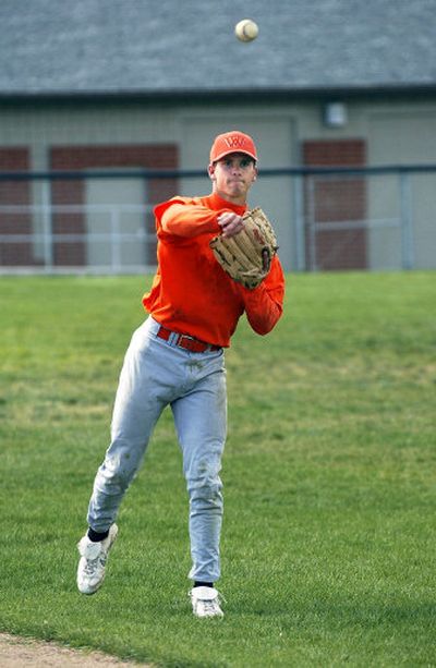 
West Valley High's Michael Hauschild  practices Tuesday. The Eagles will play for the regional championship on Saturday.
 (Brian Plonka / The Spokesman-Review)