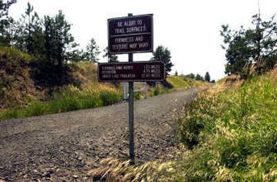 
The Fish Lake Trail near Cheney will be complete in two to four years. 
 (File / The Spokesman-Review)