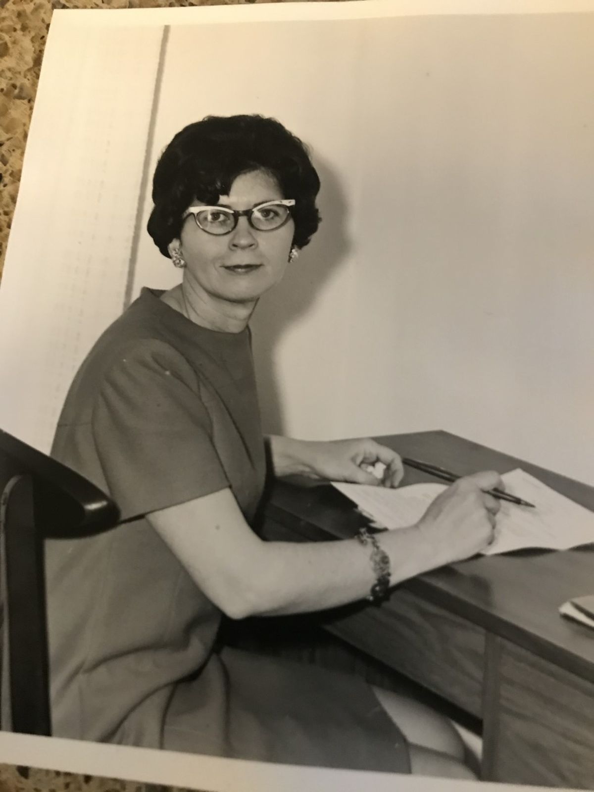 Donna Roloff as a young teacher. The longtime Christmas Bureau volunteer died last month, but her family is carrying on her legacy.  (Contributed picture/The Roloff family)