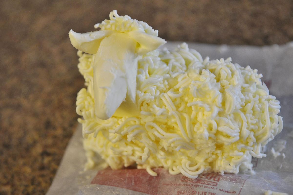 Butter Lamb for Easter - Making Life Delicious