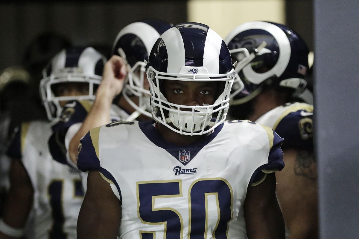 Rams linebacker Samson Ebukam ready for first NFL start after early  frustrations – San Bernardino Sun