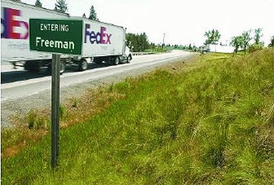 
A petition is circulating in Freeman to have the speed limit reduced from 55 mph to 40 mph on state Highway 27 in Freeman due to concerns for students and others in the community. 
 (J. BART RAYNIAK / The Spokesman-Review)