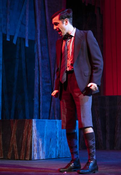 Jonah Taylor, as Moritz, in Spokane Civic Theatre’s production of “Spring Awakening.” (Marlee Andrews)