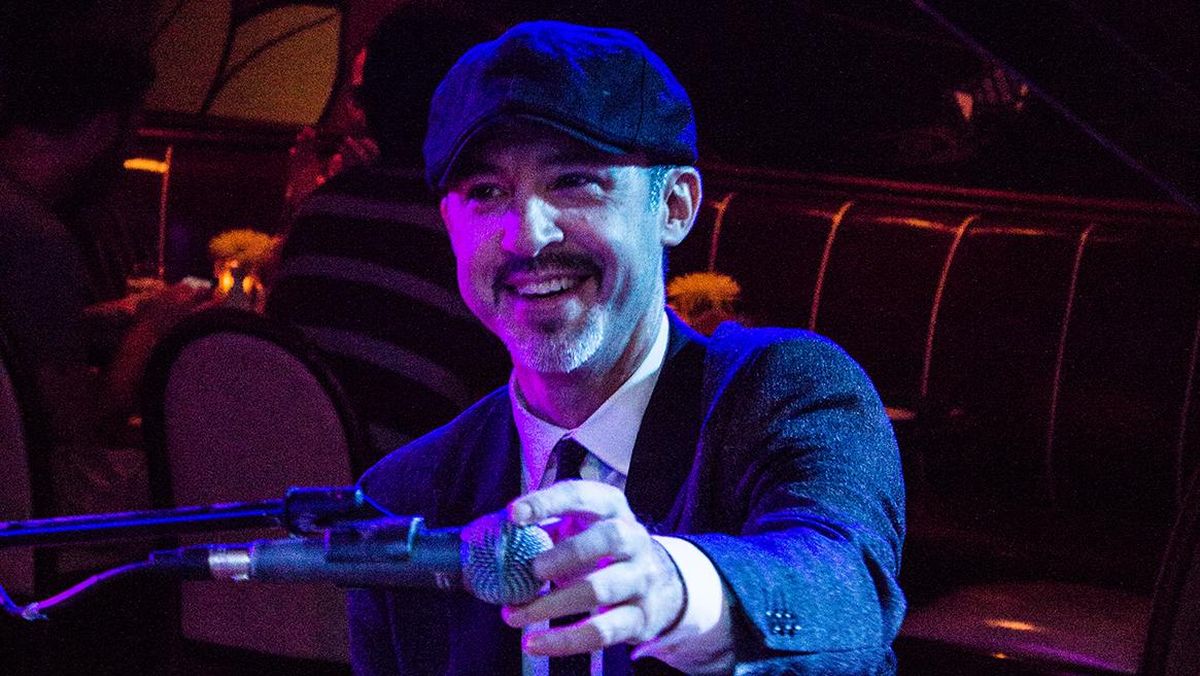 Matthew Ball, YouTube’s ‘Boogie Woogie Kid,’ performing at Wallace High