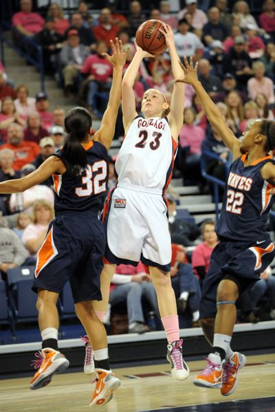 Katelan Redmon was West Coast Conference Player of the Week. (Jesse Tinsley)