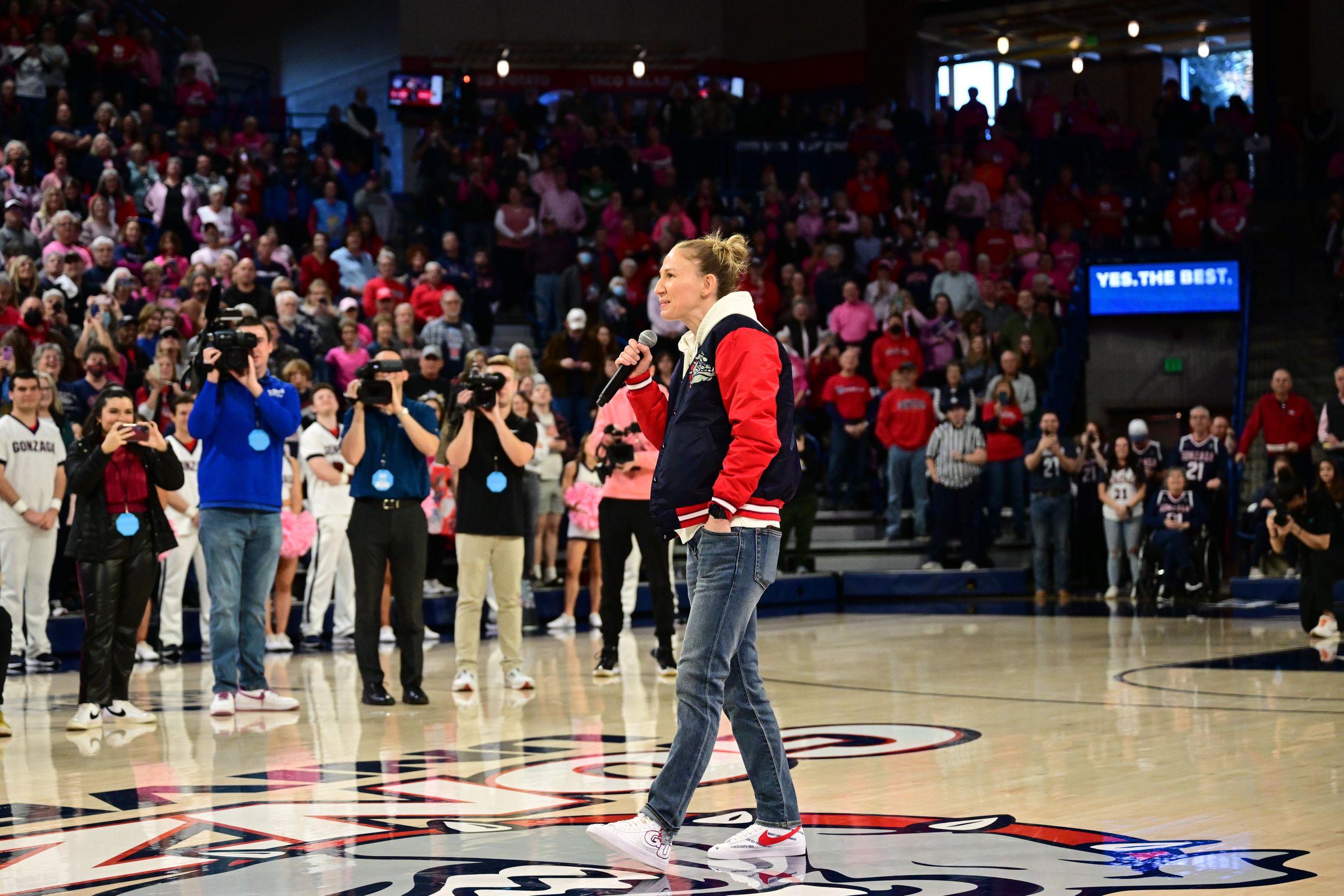 Someday, Vandersloot's jersey will hang from Gonzaga's rafters: 'She's just  special