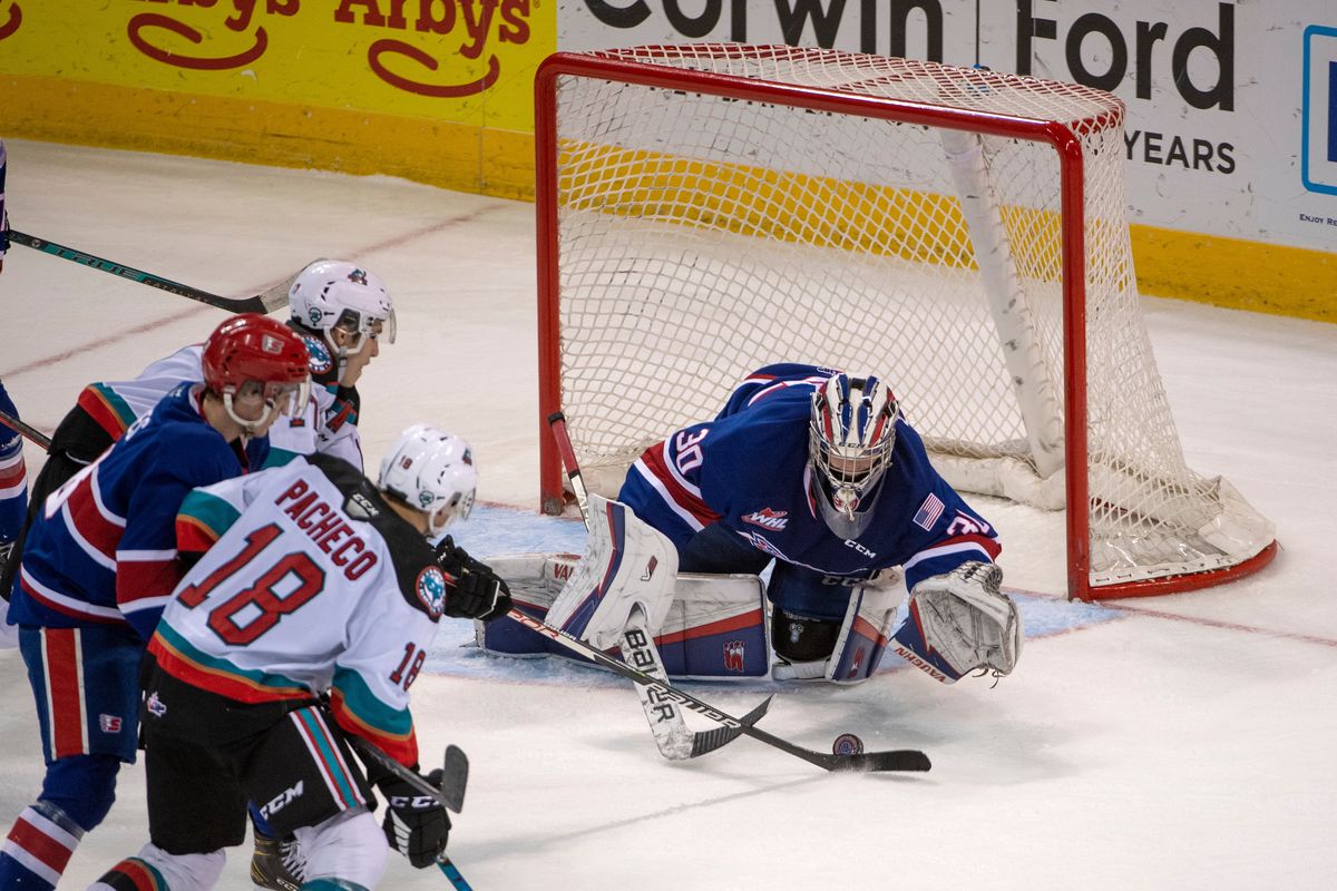 Locally: Spokane Chiefs Mason Beaupit, Graham Sward and David