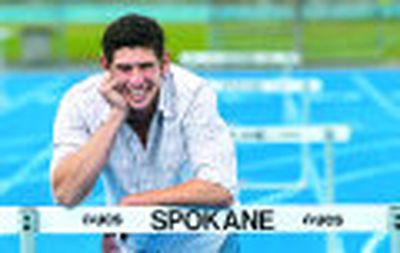 
After a seven-year absence to serve in Iraq and South Korea, Curtis Parrish will be competing in the hurdles today for the Community Colleges of Spokane.
 (Dan Pelle / The Spokesman-Review)