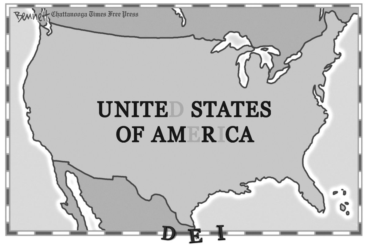 Clay Bennett cartoon  (Clay Bennett)