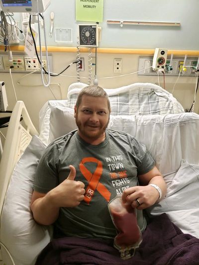 Jared Weeks, of Spokane, underwent a successful stem cell procedure in Seattle this week. (Courtesy)