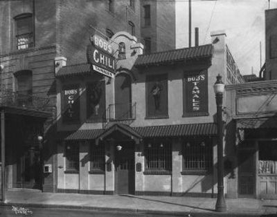 
Bob's Chili Parlor, pictured here in 1927, served Spokane chili-lovers for decades and also shipped tamales all over the country. 
 (Northwest Museum of Arts and Culture / The Spokesman-Review)
