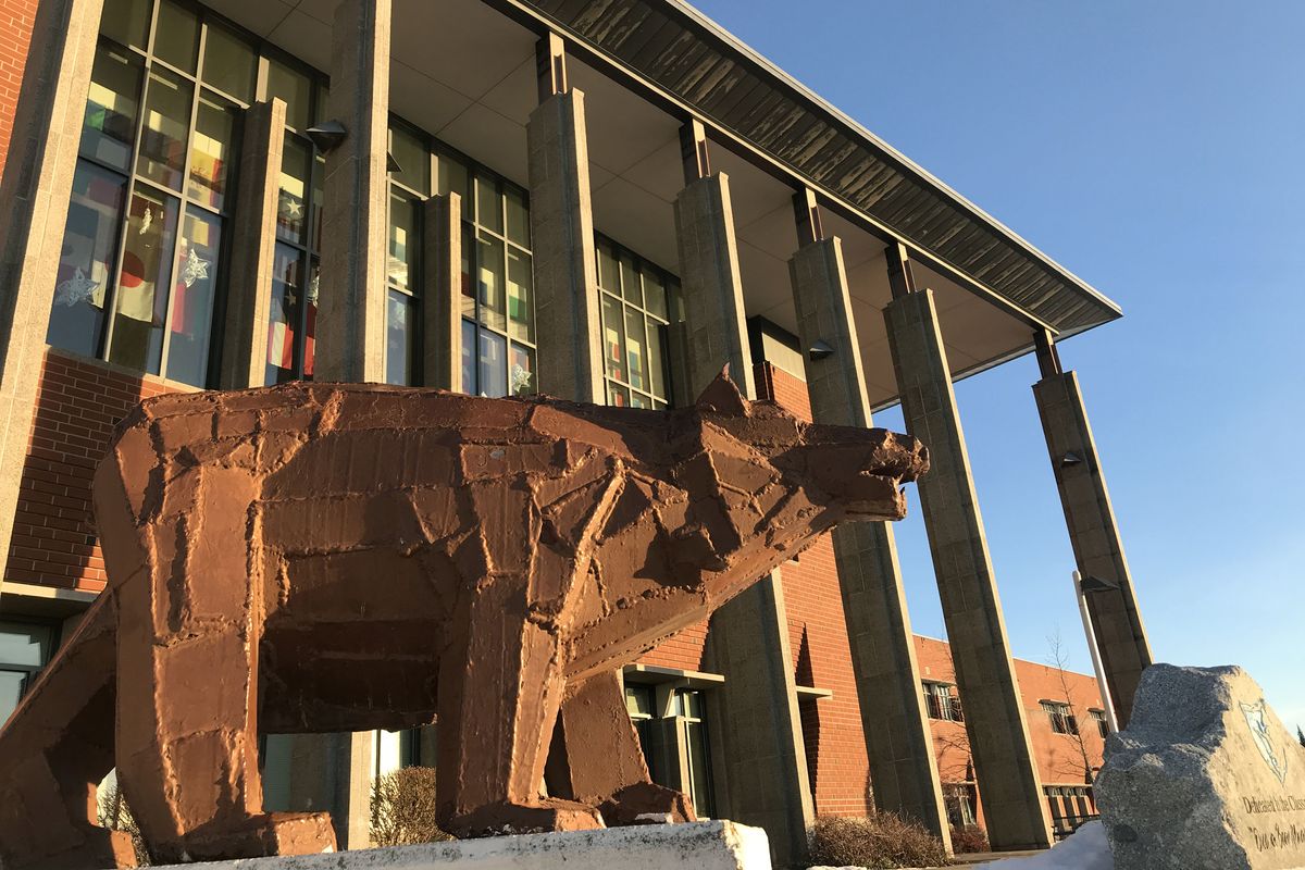 Central Valley High School in Spokane Valley on Jan. 9, 2022.   (Jonathan Brunt/The Spokesman-Review)