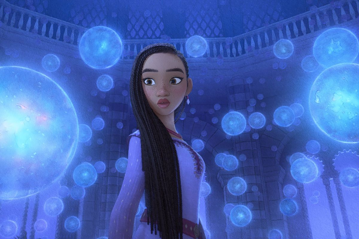 Ariana DeBose voices Asha in Disney’s “Wish.”  (Disney)