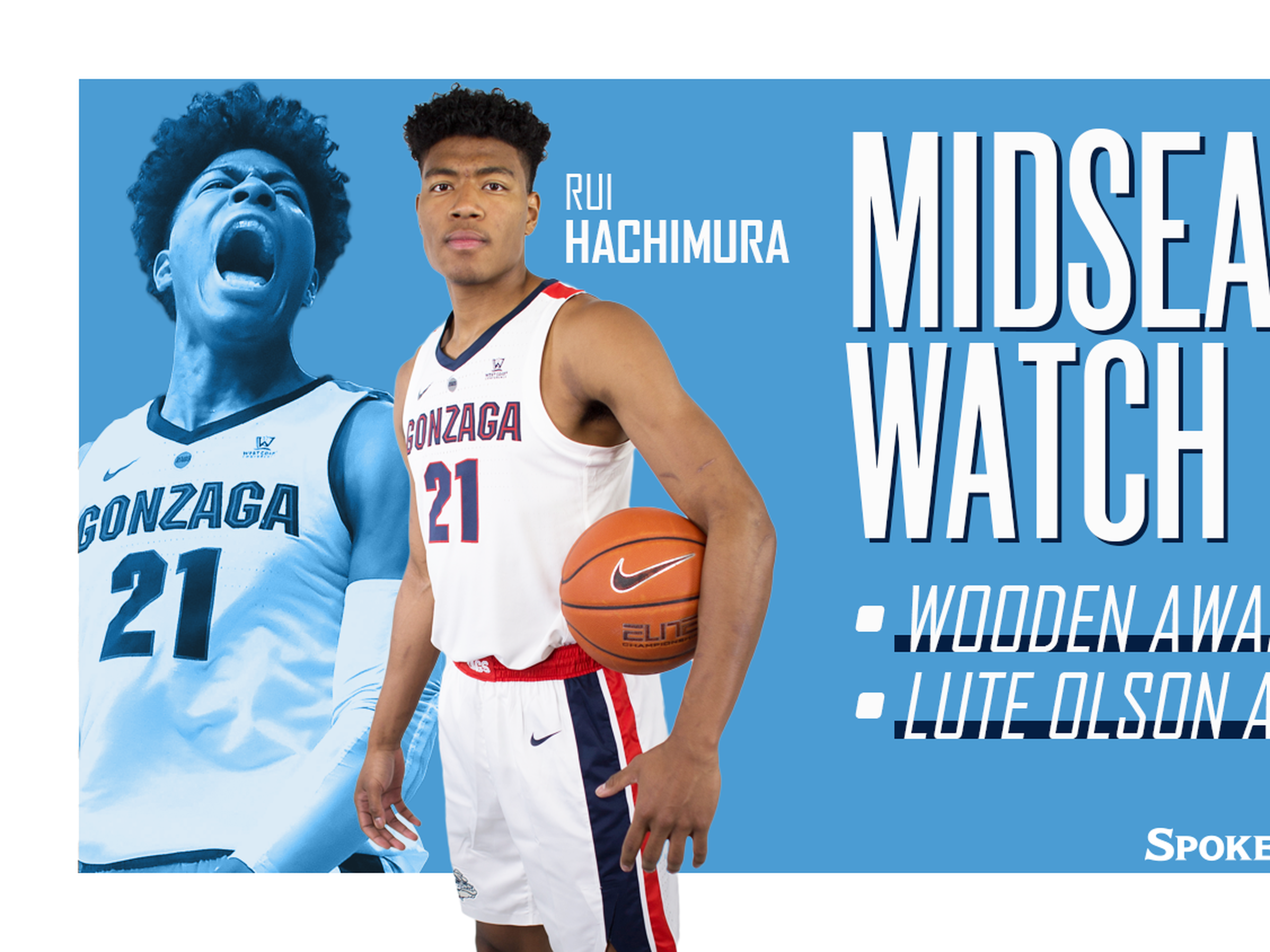 Brandon Clarke and Rui Hachimura on Naismith Player of the Year