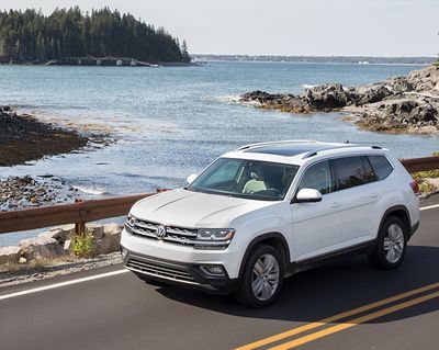 Designed in the U.S. for U.S. families, the Atlas succeeds not by quickening one’s pulse but by comfortably and safely transporting seven humans and their goods. (Volkswagen)
