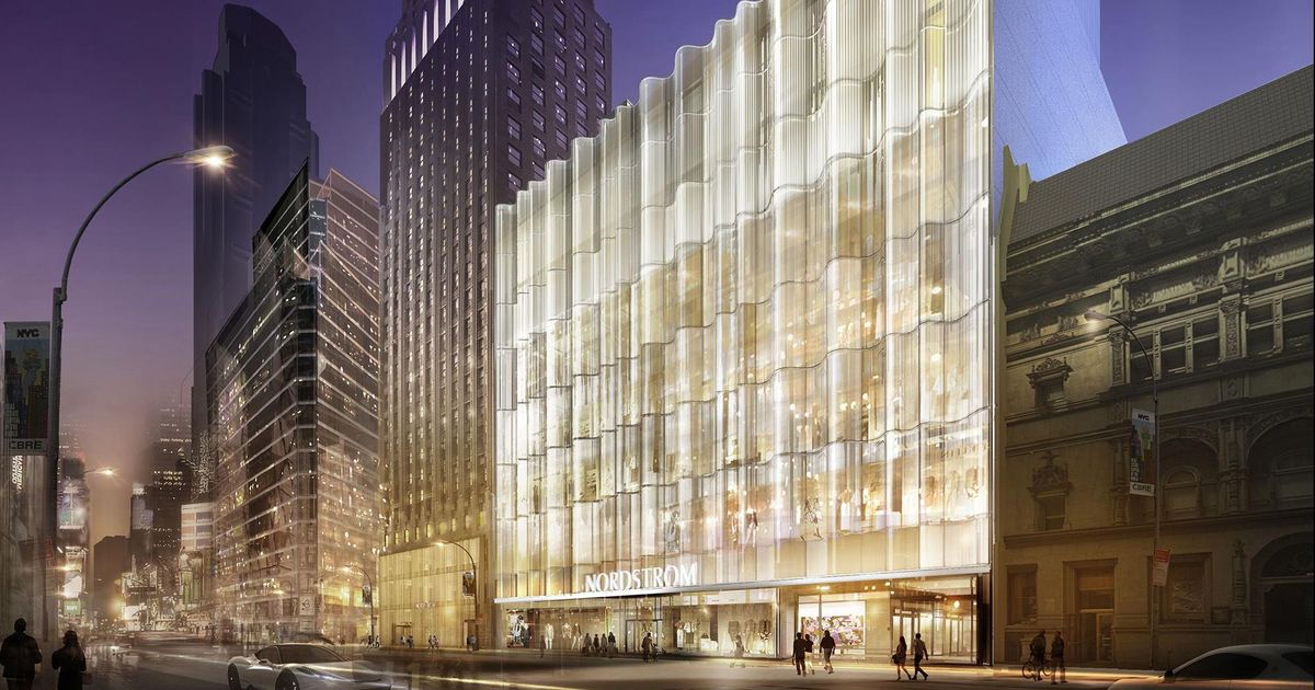 Inside Nordstrom's 7-story flagship NYC store, where digital retail meets  physical brick-and-mortar – GeekWire
