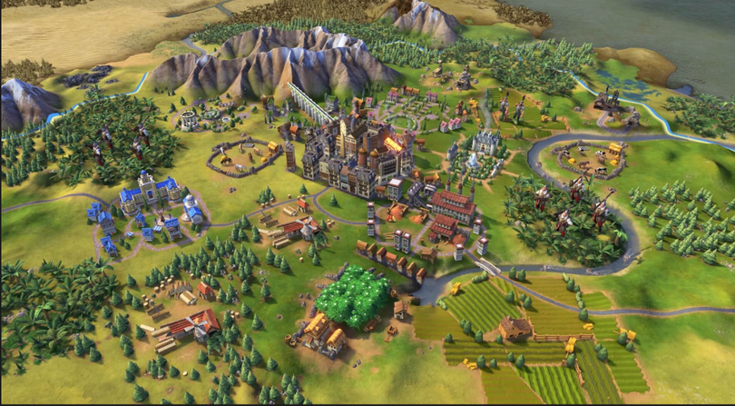 Civilization VI is a strategy game for the PC. It was released for free by the Epic Games Store. (Firaxis Games)