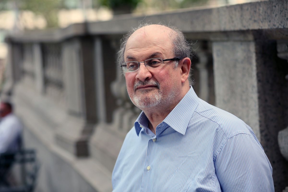 salman rushdie and elizabeth west